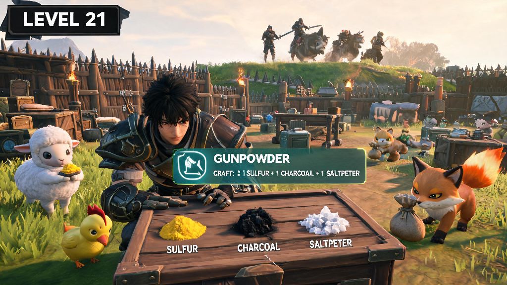 How to Make Gunpowder in Palworld: Easy Step-by-Step Crafting Guide