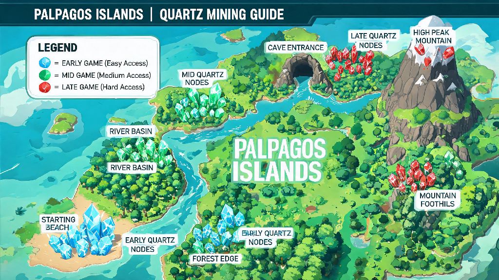 How to Get Quartz in Palworld: Easy Guide for Farming and Crafting Uses